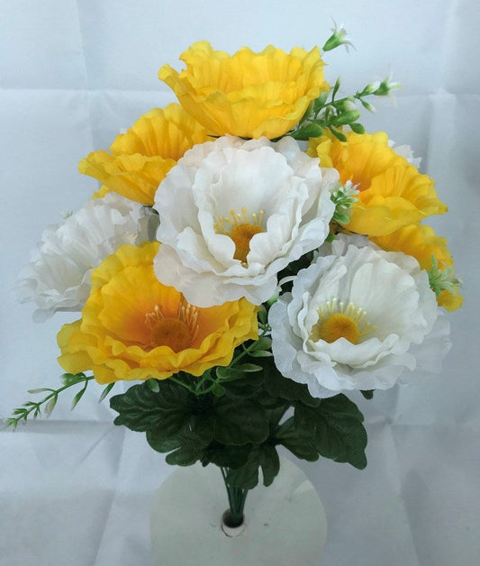 POPPY W/GRASS BSHX12 Y/C - 16432