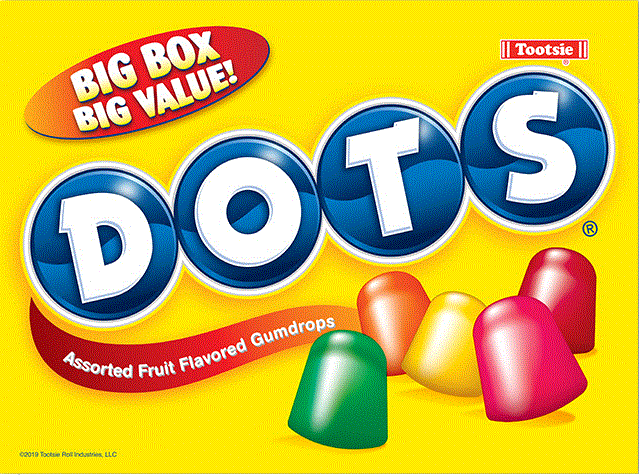 DOTS 12 x 17" TIn Metal Sign-20507