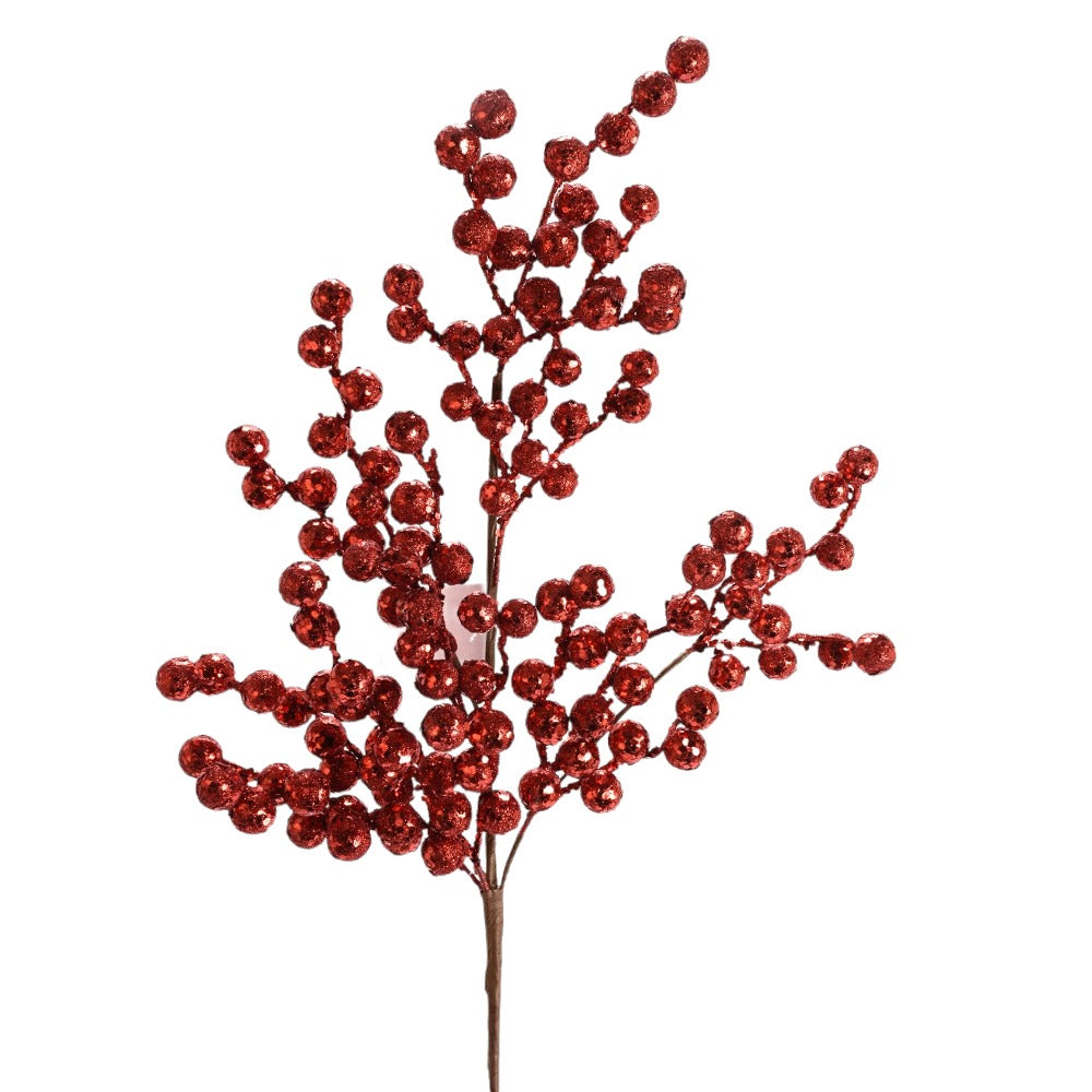 29" RED CRABAPPLE SPRAY GLT - 215791