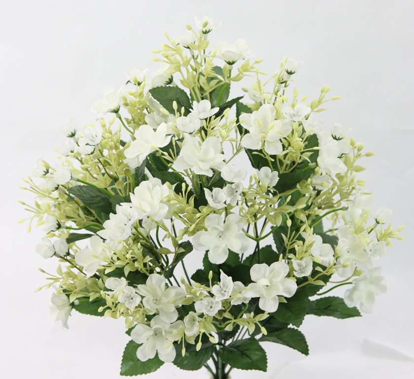 19" PHLOX BUSH X 18-GPB26352-CREAM