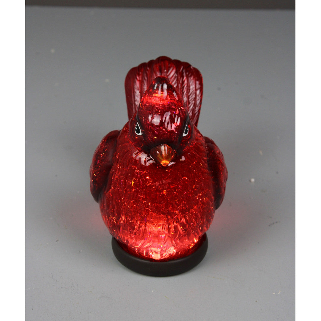 6.75" RED CARDINAL LIGHTED GLOBE - 230569