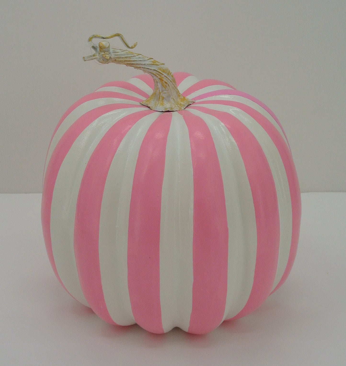 7.5 IN STRIPE PUMPKIN- 23066-PKWT