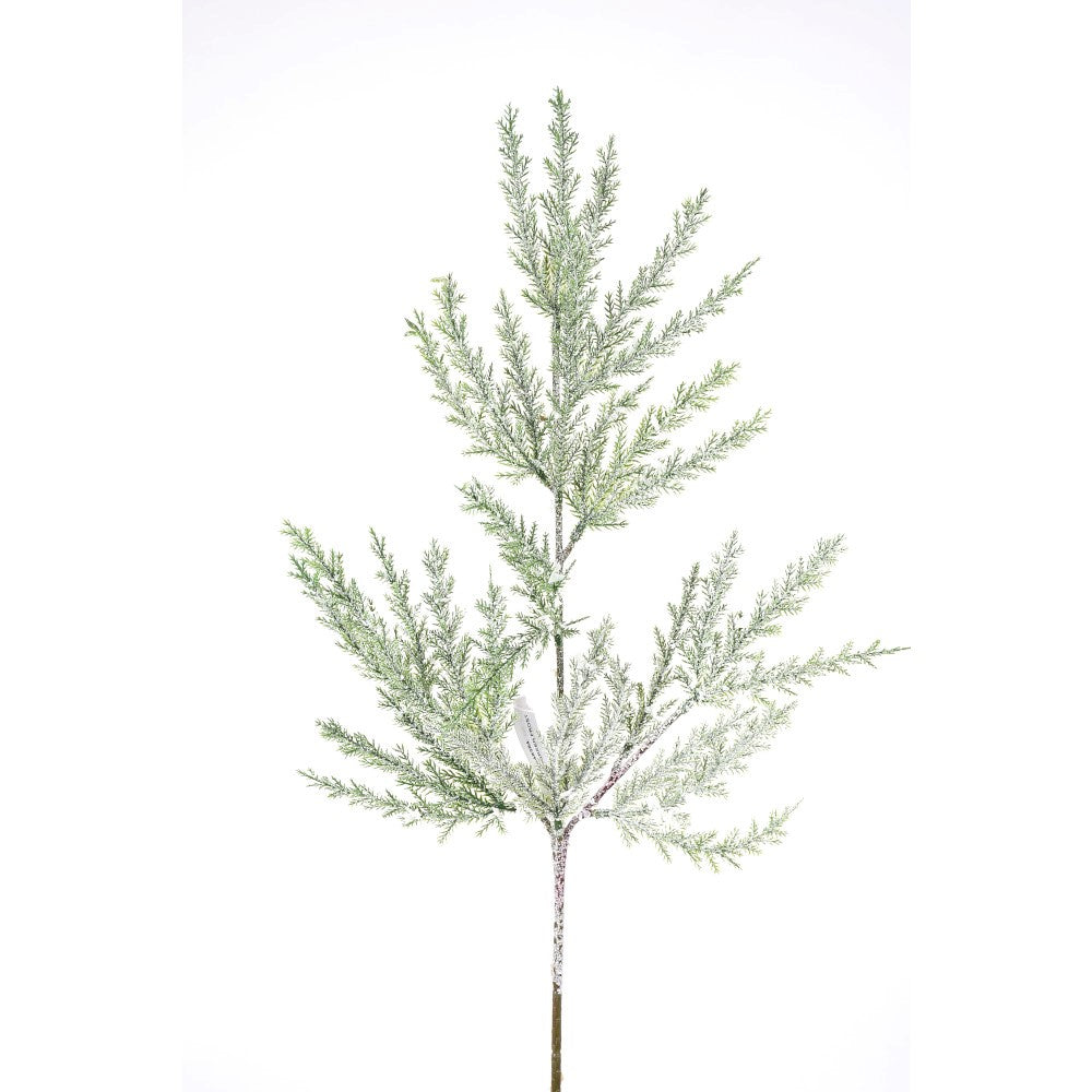 20" GREEN FROST JUNIPER SPRAY FROSTED - 248384
