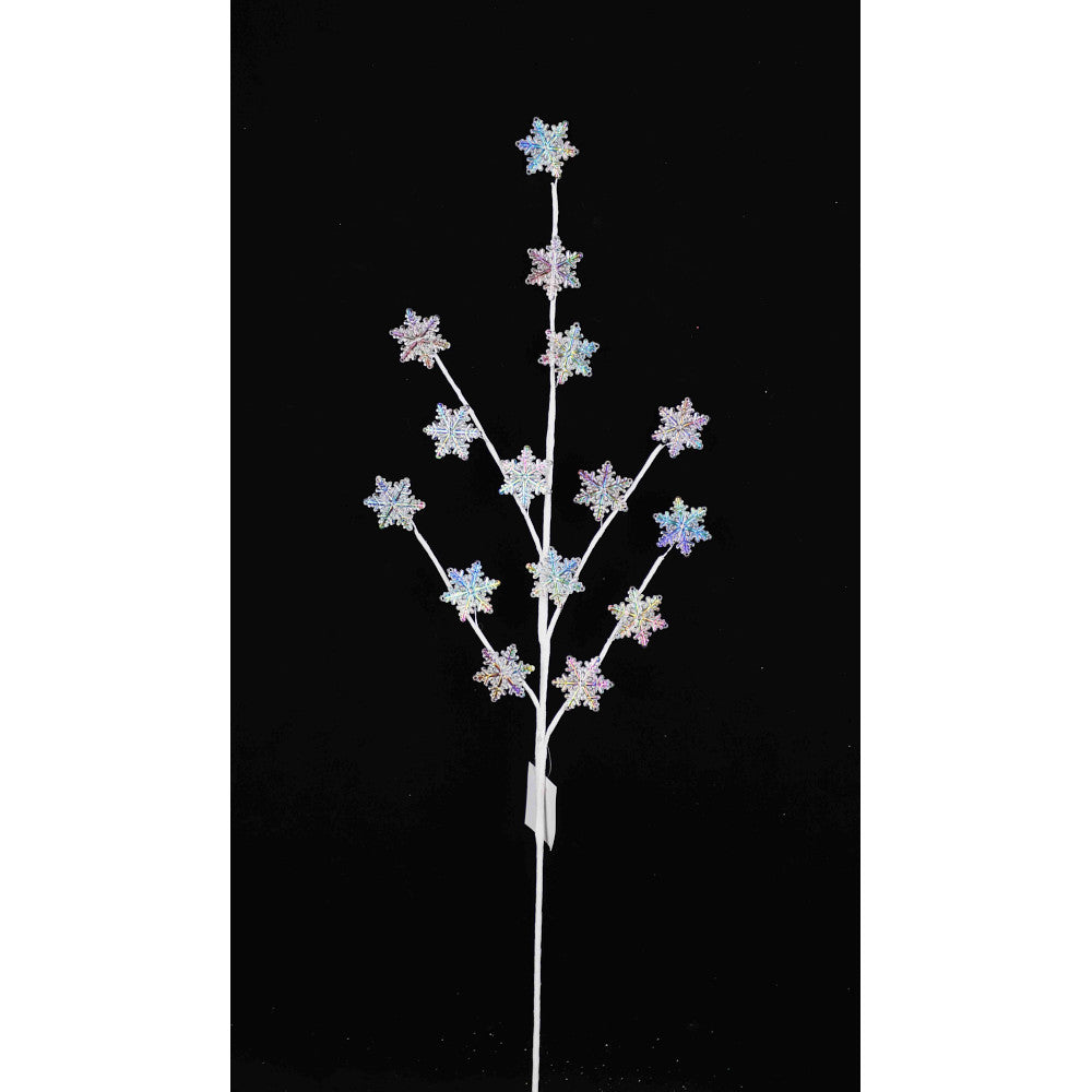 29" CLEAR ACRYLIC SNOWFLAKE SPRAY - 253469