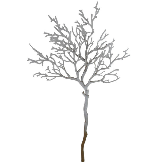 35" WHITE NATURAL SNOW BRANCH - 256400