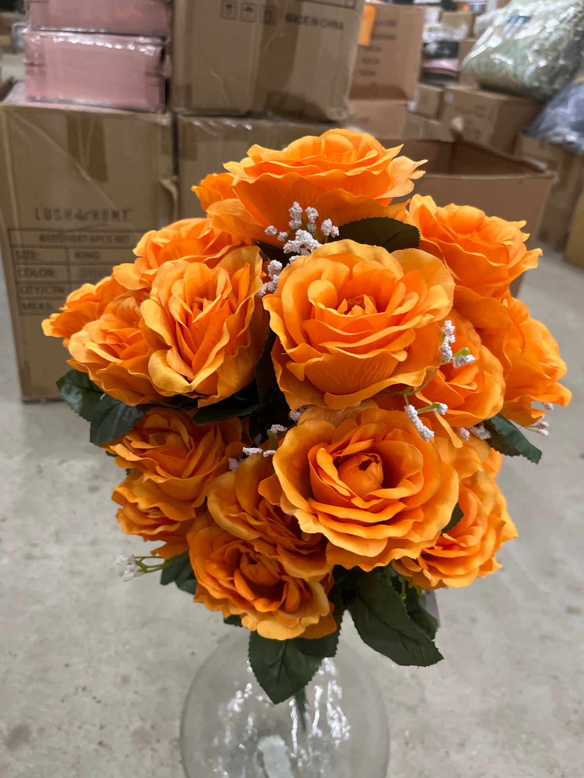 22" OPEN ROSE-GPB19370-mandarin