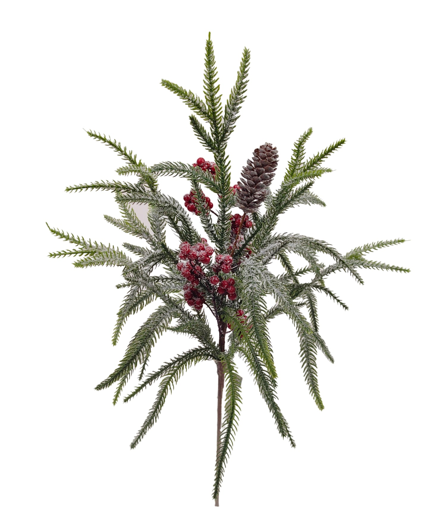 22 IN PINE BERRY CONE BUSH W- 32125