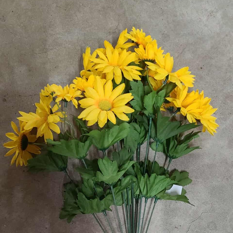 DAISY BUSH X11 SOLID YELLOW - 81777