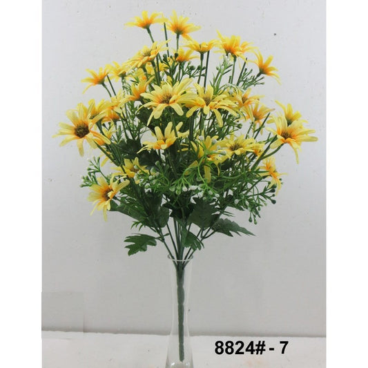 DAISY BUSH X 12 YELLOW - 36332