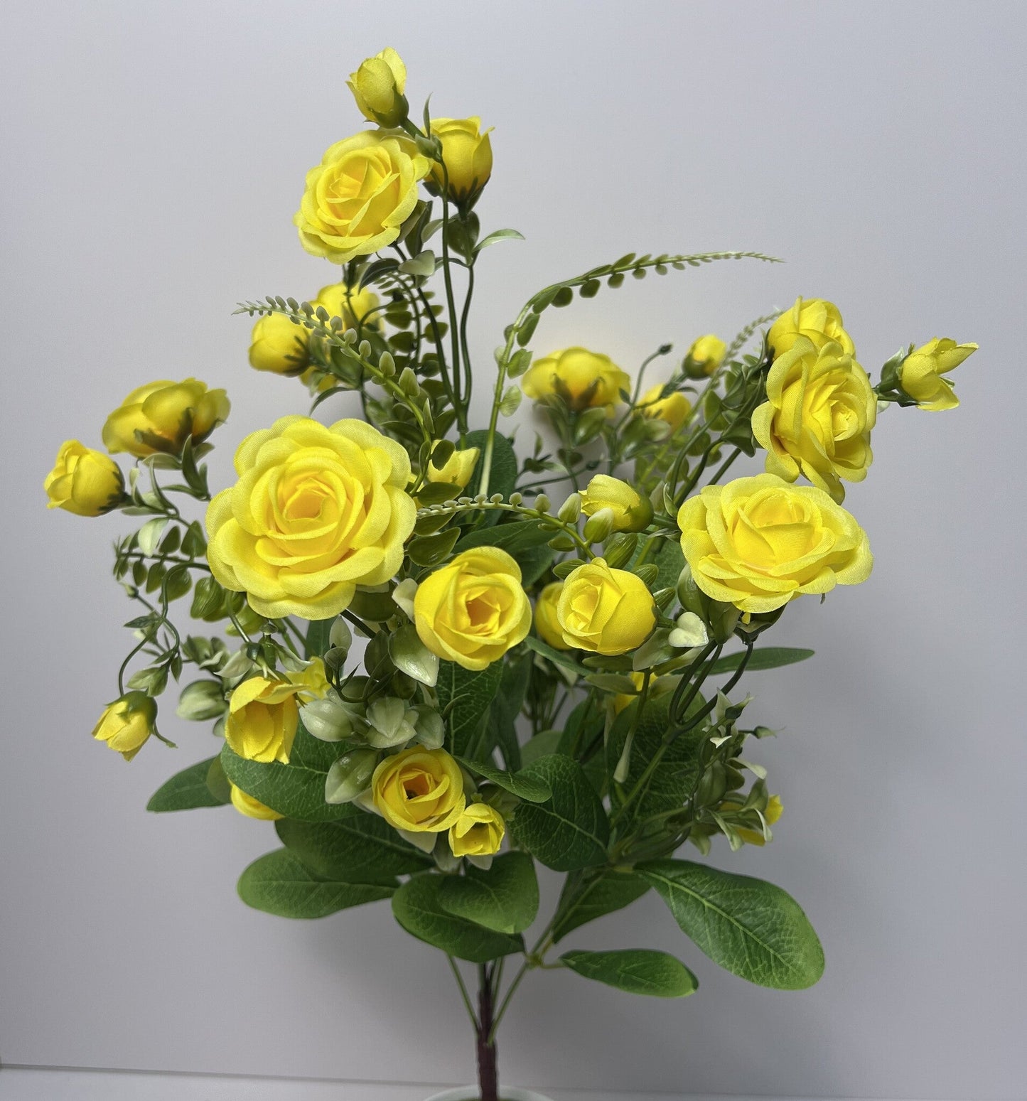 ROSE BUSH X 7 YELLOW - 37242