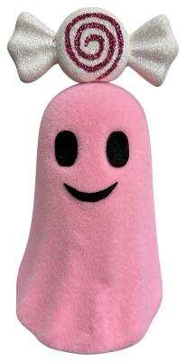 Decor Ghost w Bow H14xDIA6.5- 57479PK