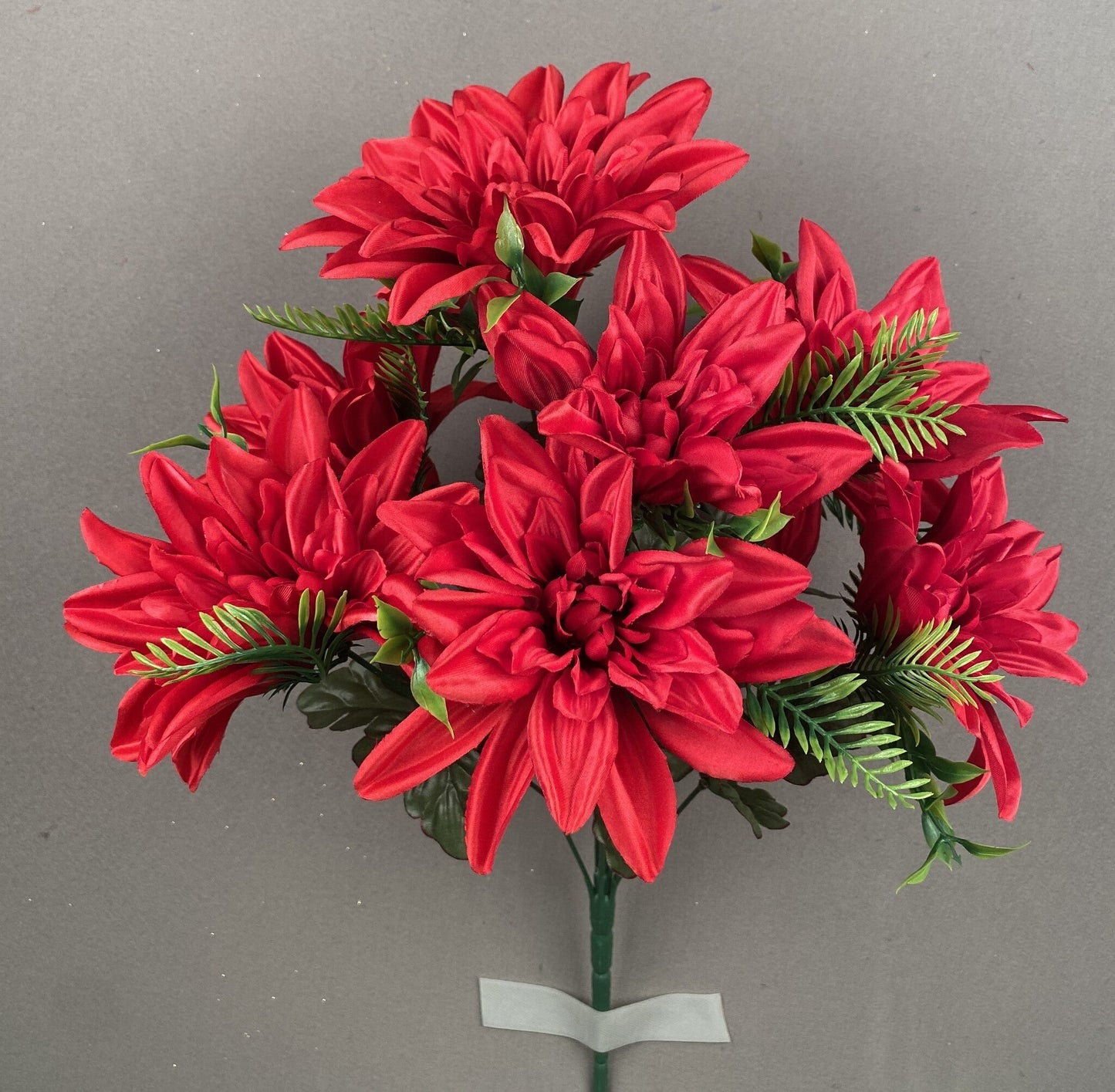 DAHLIA BUSH X 9 RED - 41126