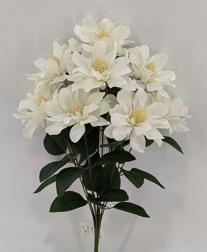 SMALL MAGNOLIA BUSH X 9 CREAM - 55131