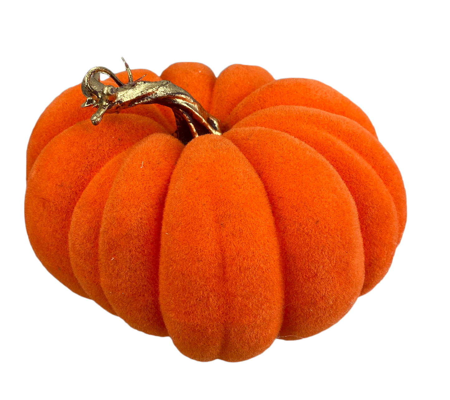 Flocked Pumpkin H4xDIA7-Orange-56954OR