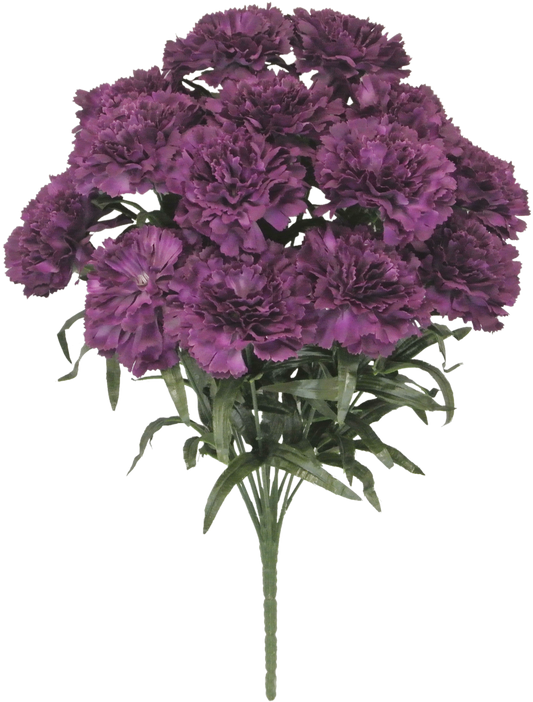 18 IN CARNATION BUSH X 14 - 56996-PU