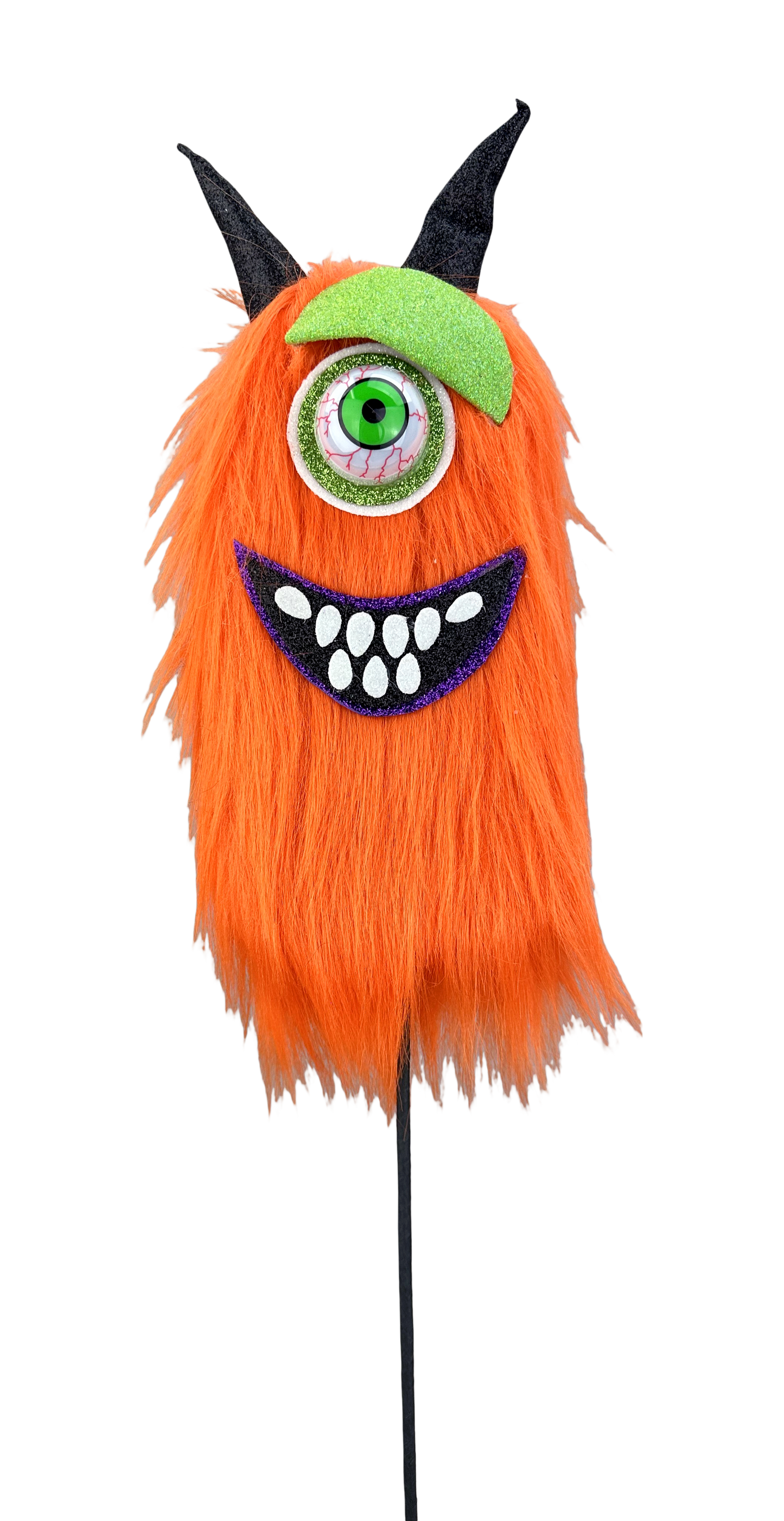 Orange Furry Monster Spray H24xW5xD3 - 57303OR