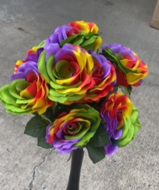 20" SATIN RAINBOW BUSH-RAINBOW-58050