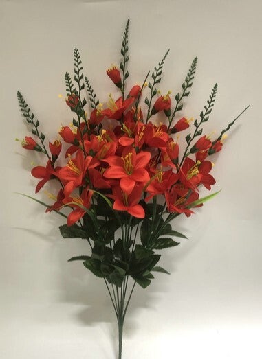 DELPHINIUM X 10 RED - 59564