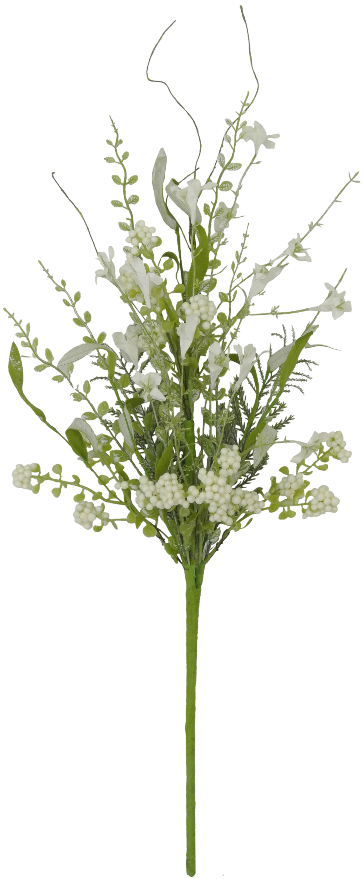 23" CREAM LAVENDER BERRY SPRAY-60919-CR