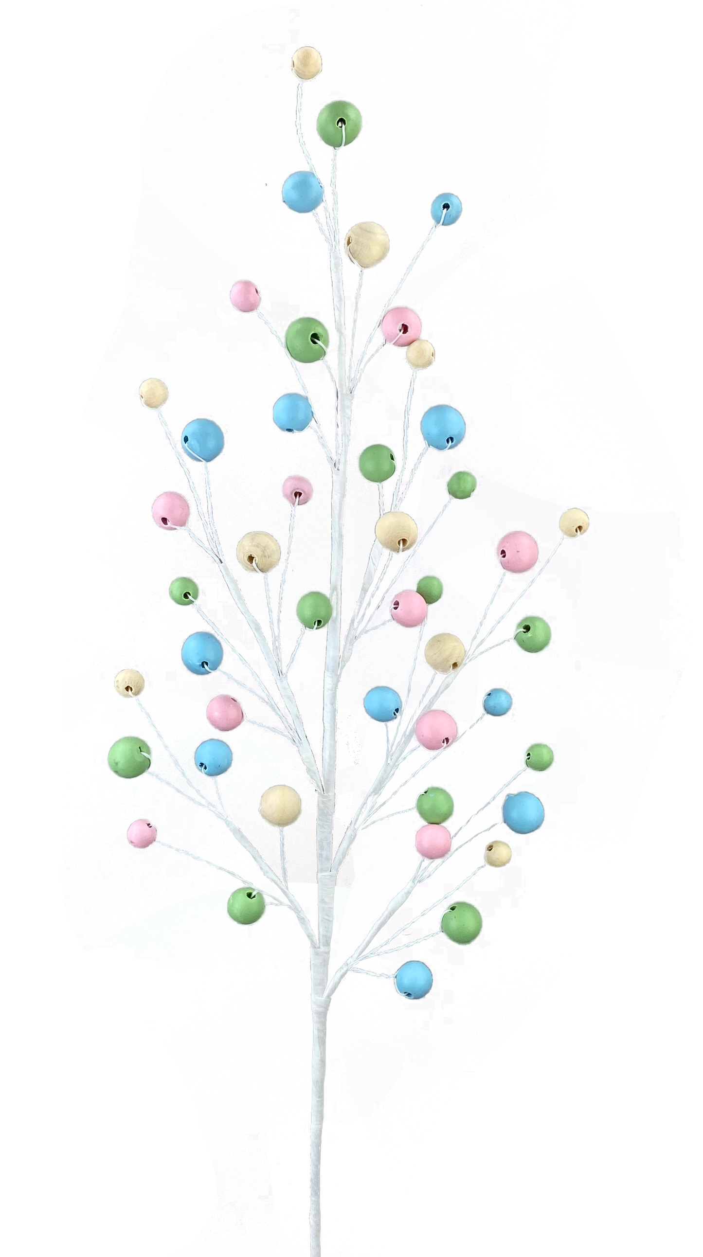 28 in Wooden Bead Pick x 7 Pastel - 63285SP28