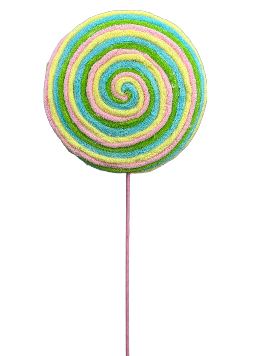 Summer Lollipop Pick H20 in x DIA7 in - 63398SU
