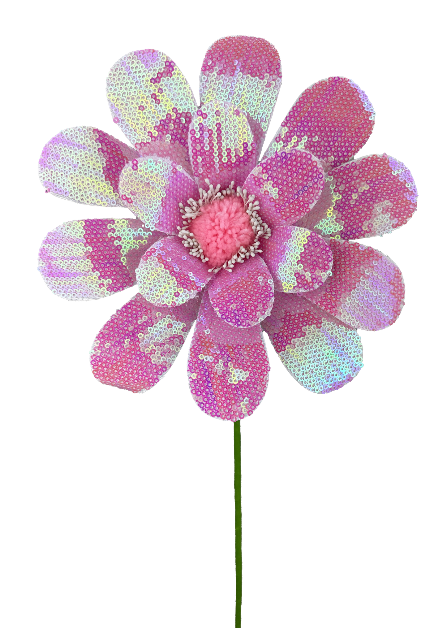 Sequin Daisy Spray H24xDIA8 - 63630PK