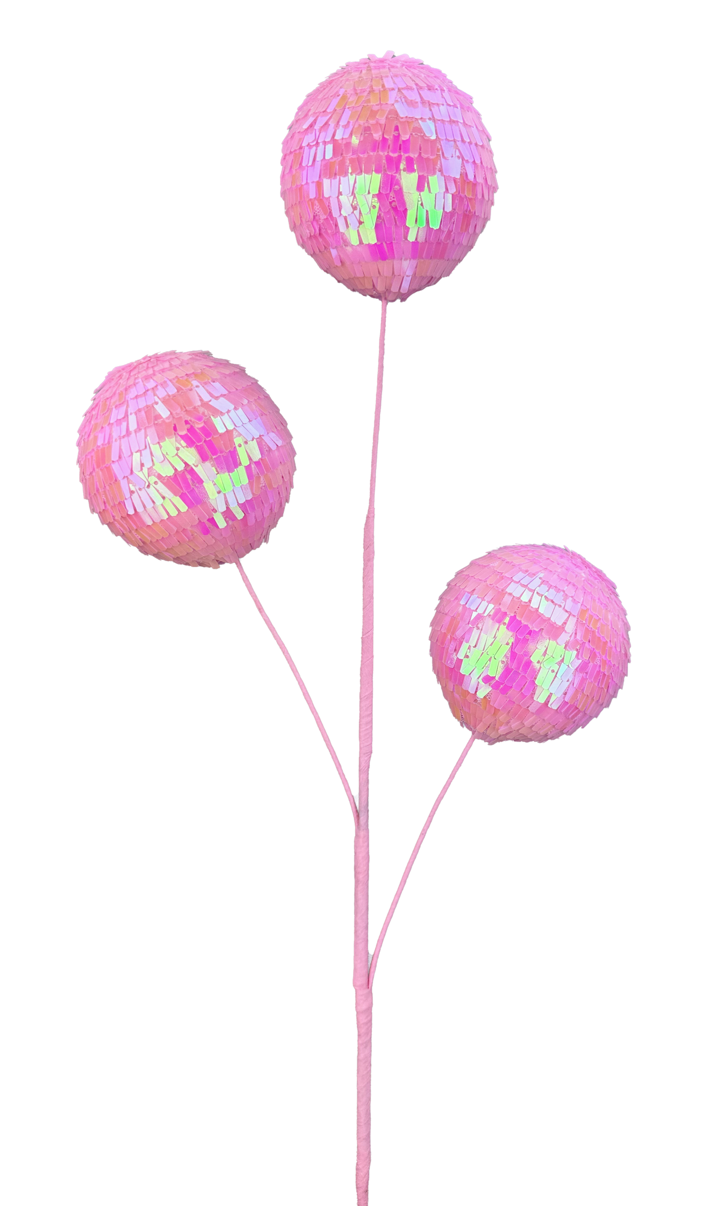 Sequin Ball Spray x 3 H28 - 63753PK