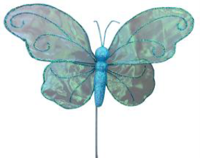Butterfly Pick H17xW13-63968BL