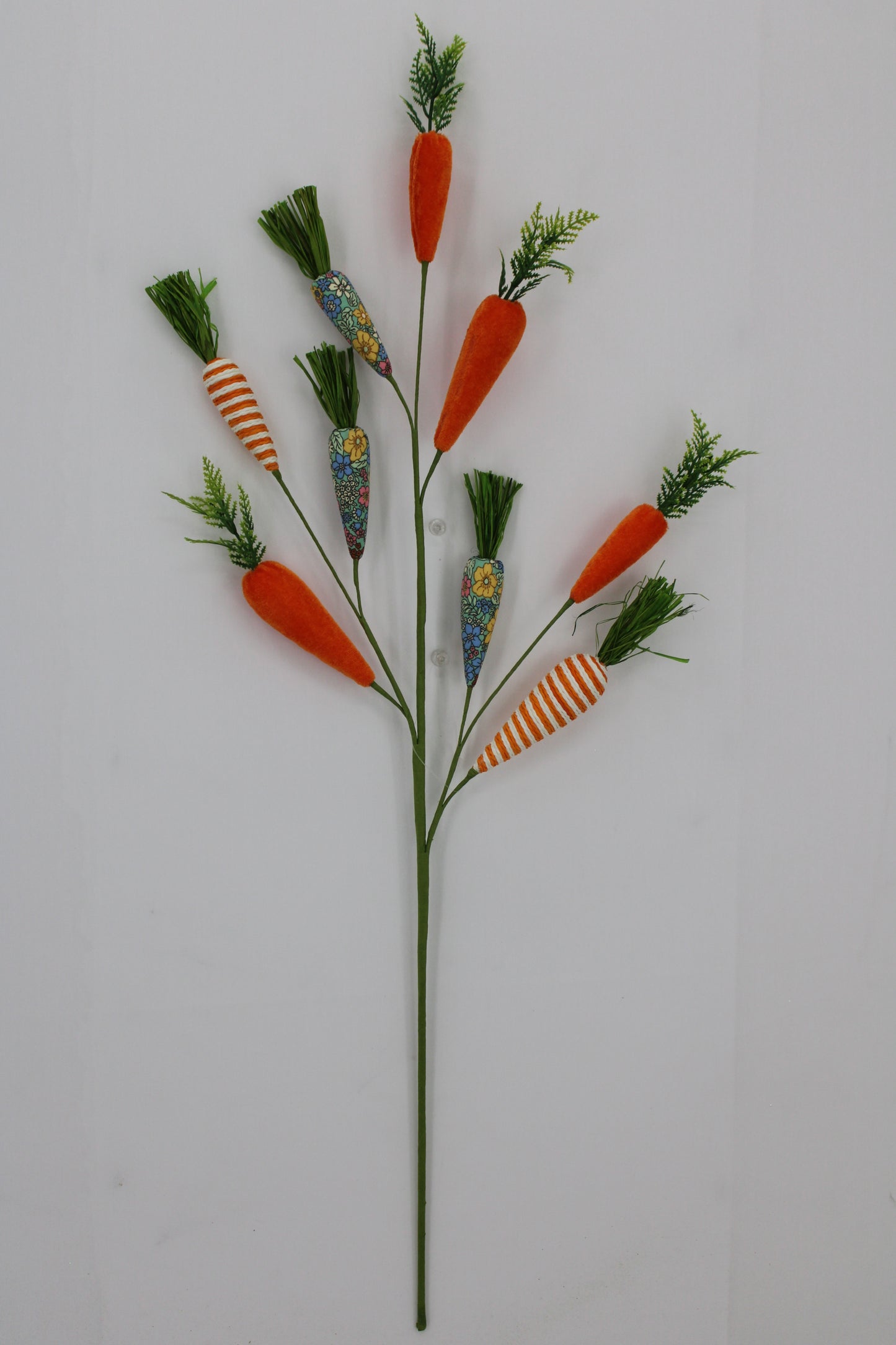 27 IN MIXED FABRIC CARROT-65448-OR