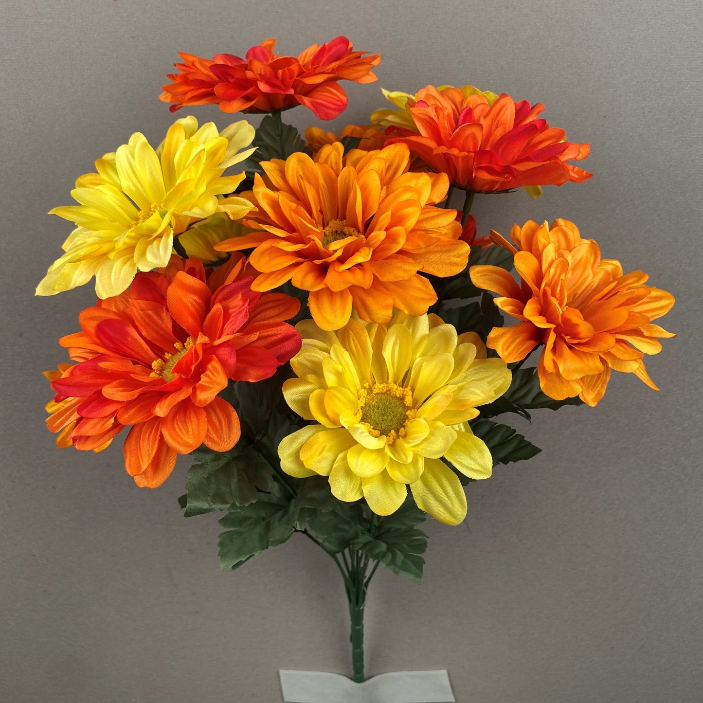 GERBER DAISY X 12 ORANGE AND YELLOW - 71313