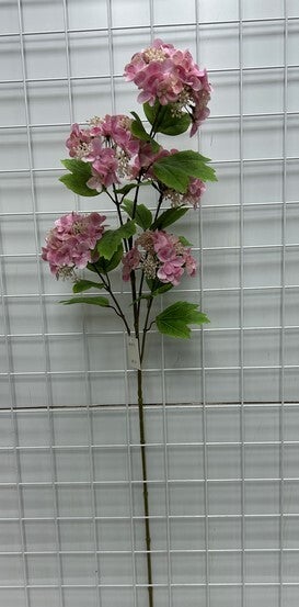 HYDRANGEA LG SPRAY X5 PNK - 79433