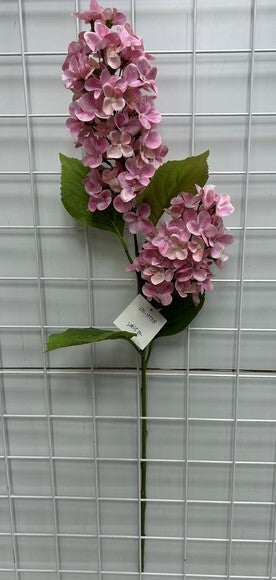 CONE HYDRANGEA X 2 PINK - 79443