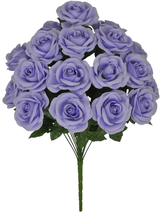 22 IN MIRCO PEACH ROSE BUSH X 18 - 80194-LV