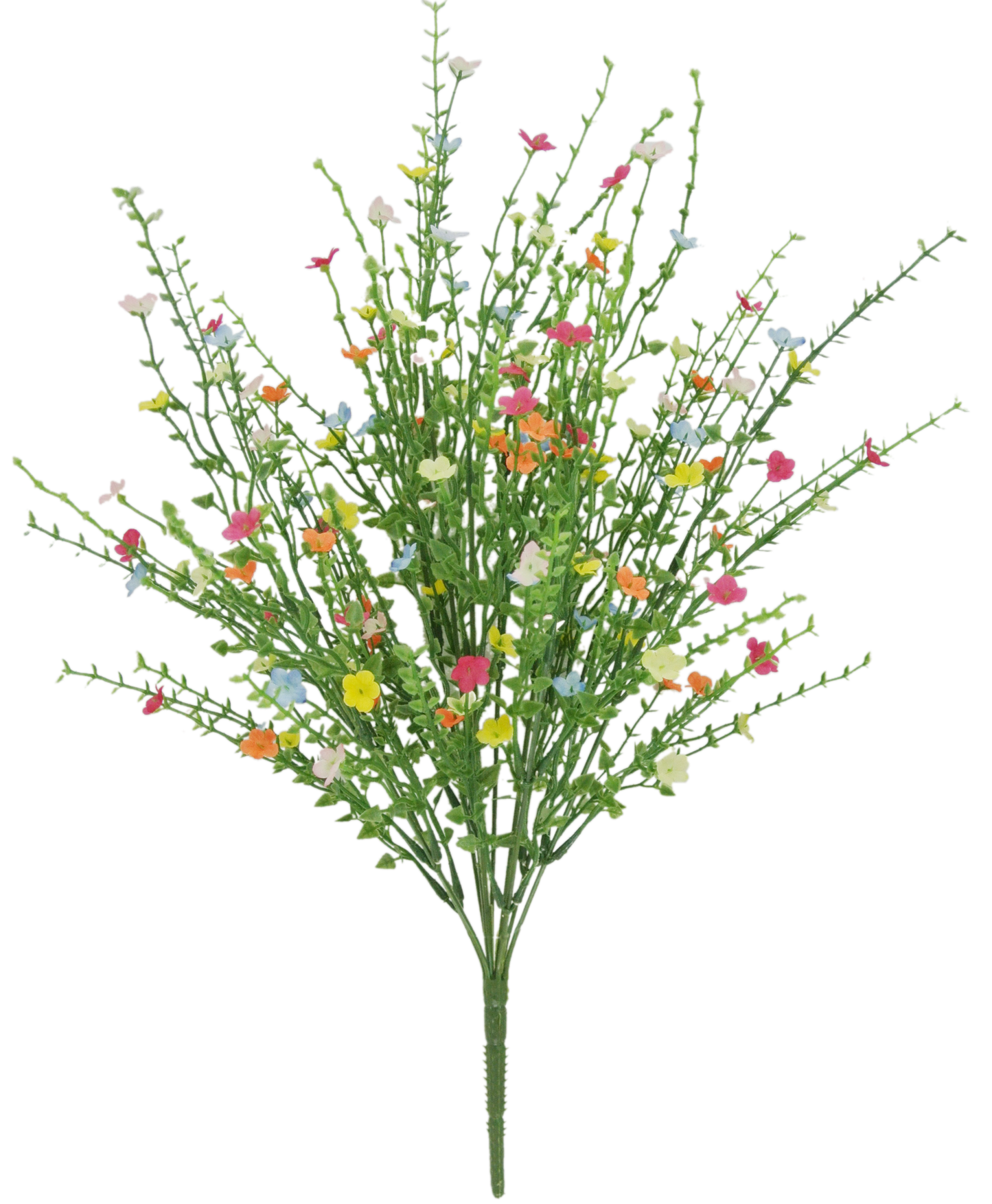 21 IN PLASTIC FLOWERING BUSH-82394-MULTISPRING