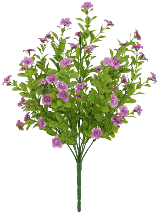 17 in spring floral greenery Filler Bush - 82396-FU, 82396-PK