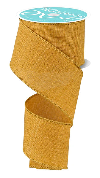 2.5"X10YD ROYAL BURLAP- DARK MUSTARD- RG1279F4