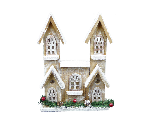 12 In House 10 Led Lights-Brown-84014BN