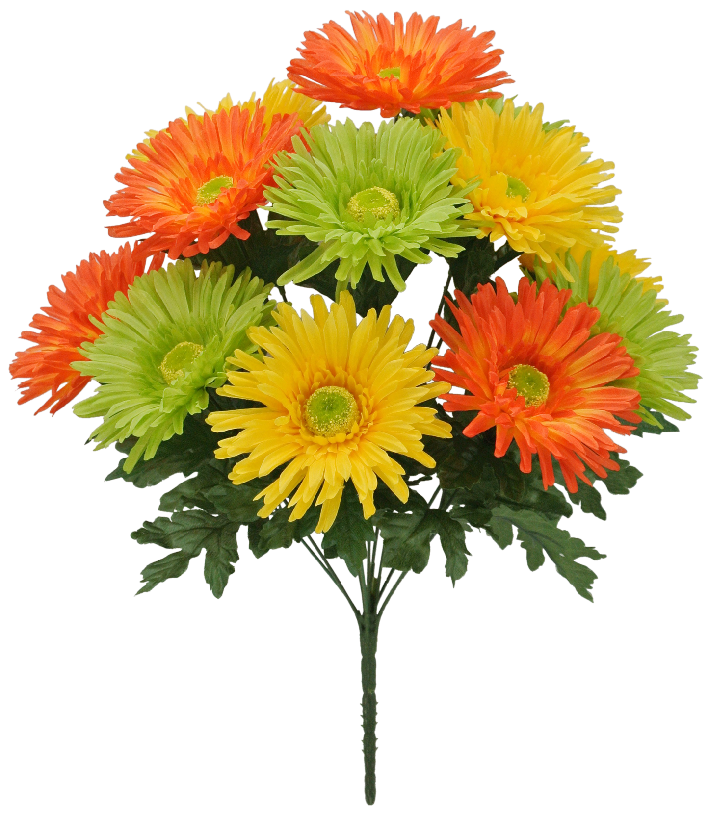 17.5 IN GERBERA BUSH X 12-84177-ORYELGN