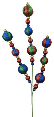 Glitter Stripe Ball Spray x 3 H32-ORBG-84230RBG
