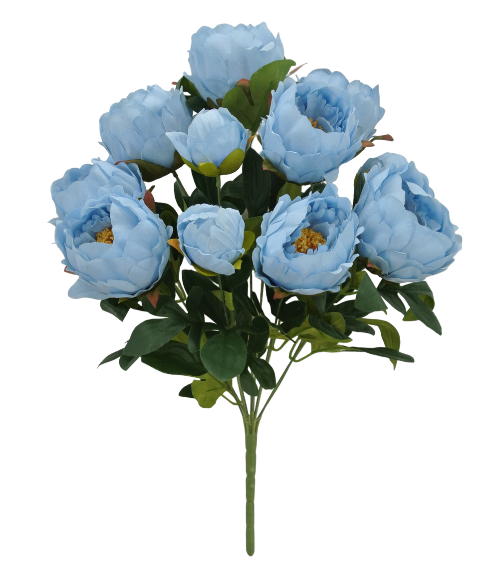 20 IN PEONY BUSH X 11 - 84637-BL