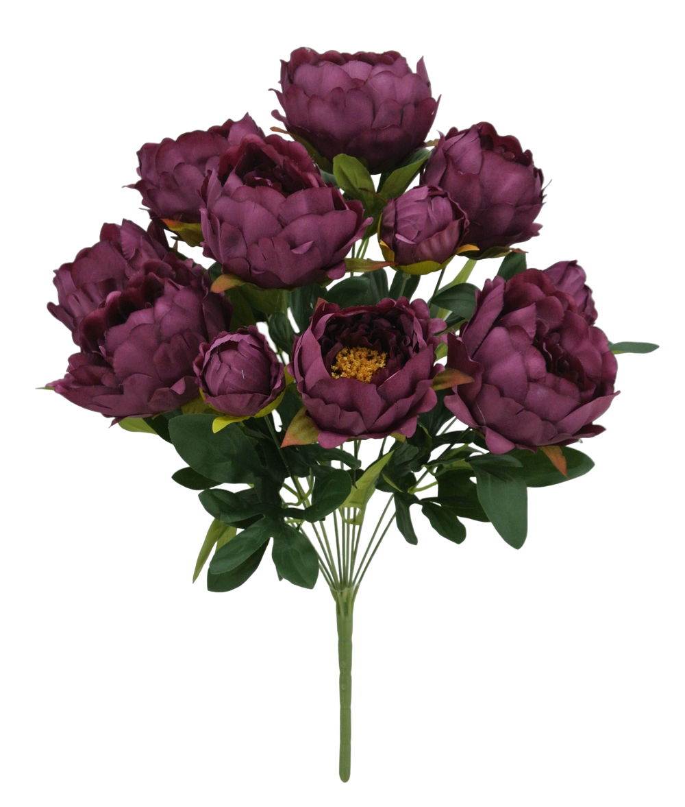 20 IN PEONY BUSH X 11 - 84637-PU