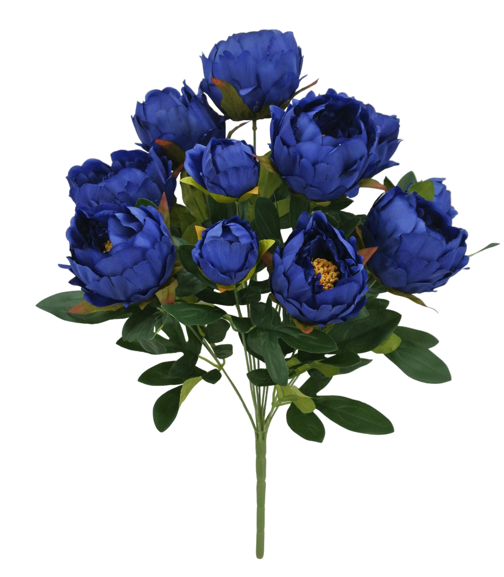 20 IN PEONY BUSH X 11 - 84637-RO.BL