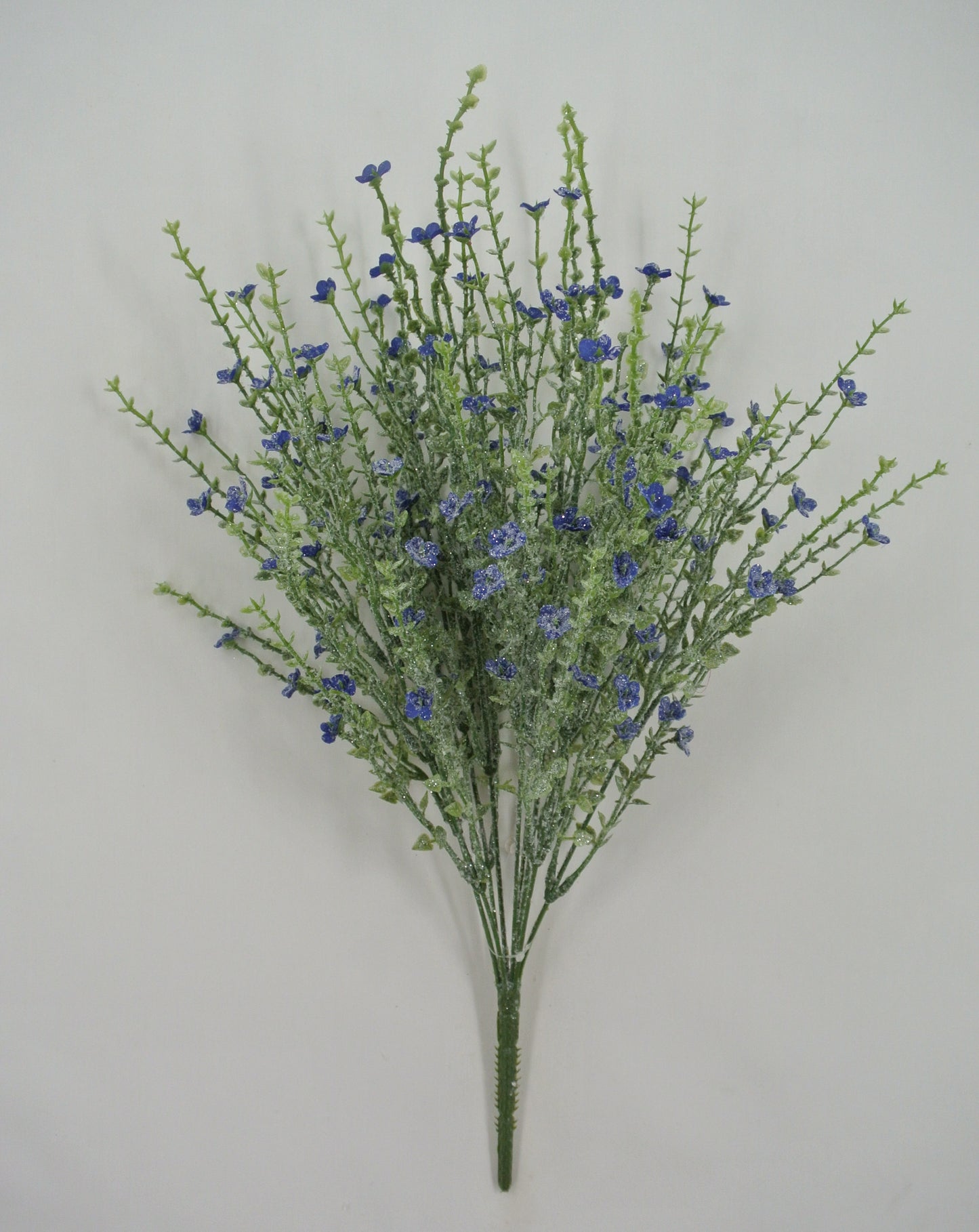 21 IN PLASTIC FLOWER W ICED- 85263-BL