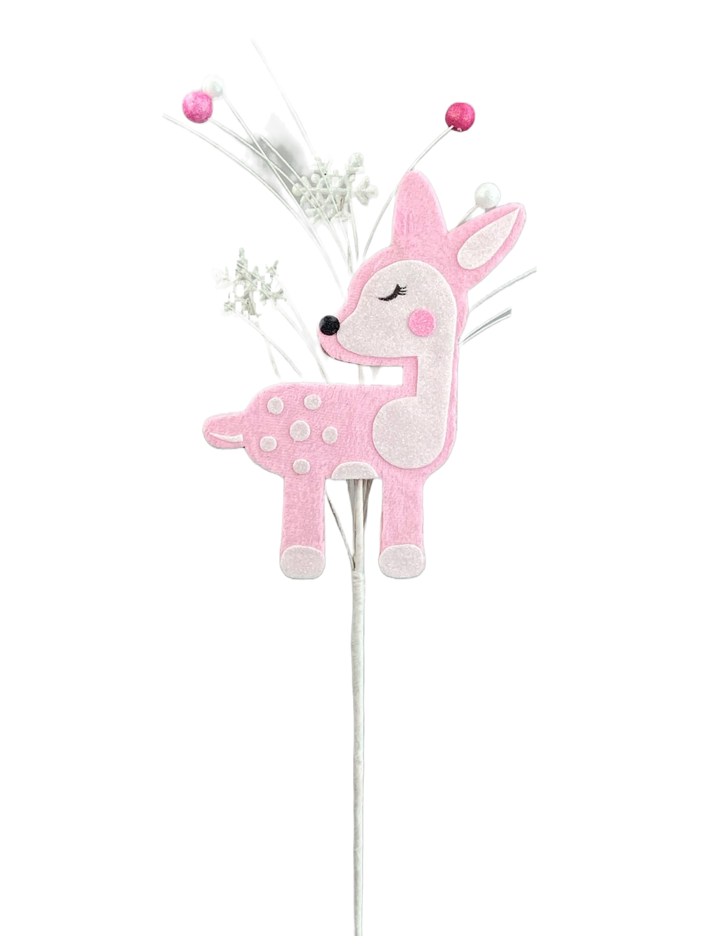Pink Deer Spray H24xW6 - 85775PK