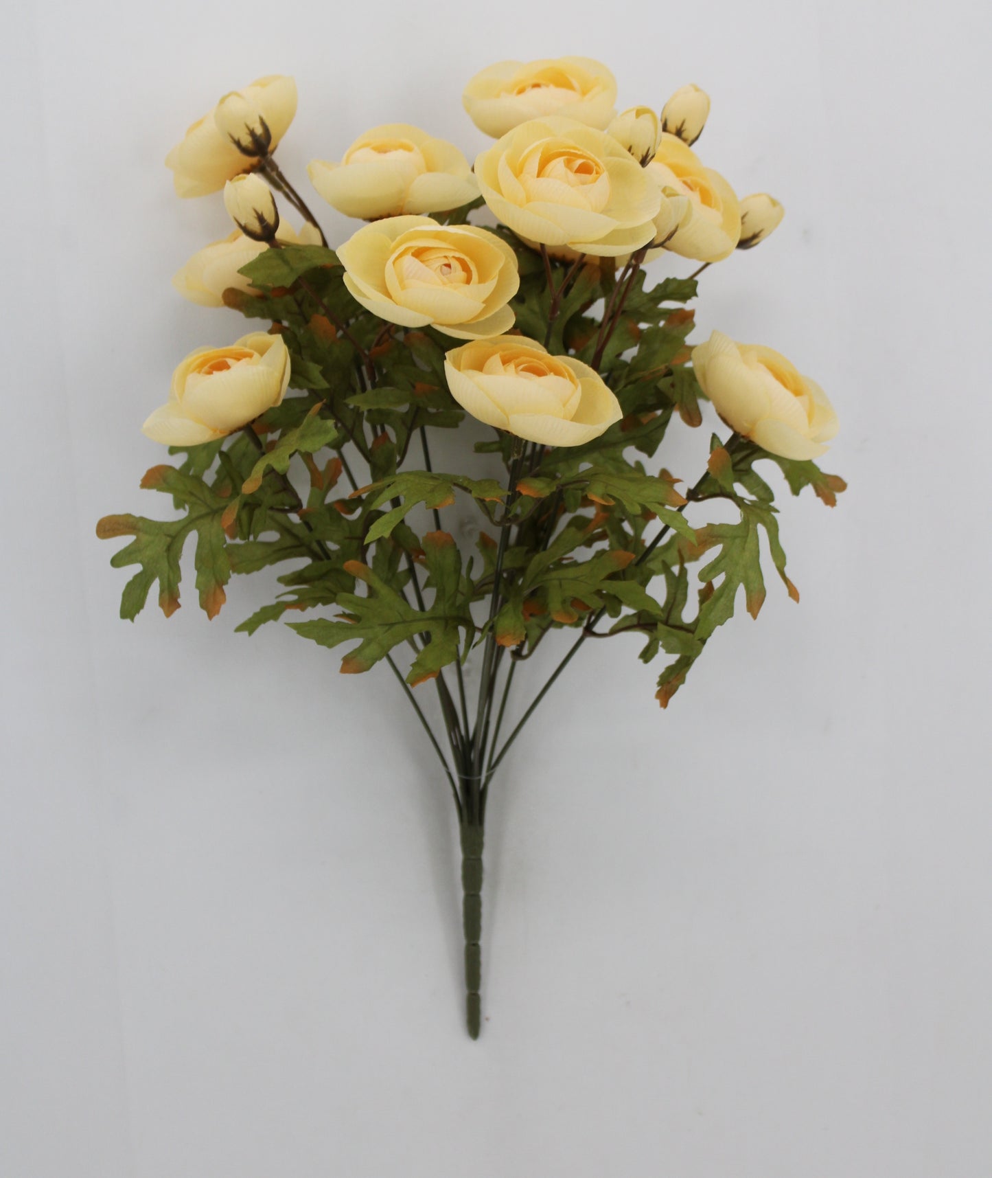 18 IN RANUNCULUS BUSH X 12-85887-BEIGE