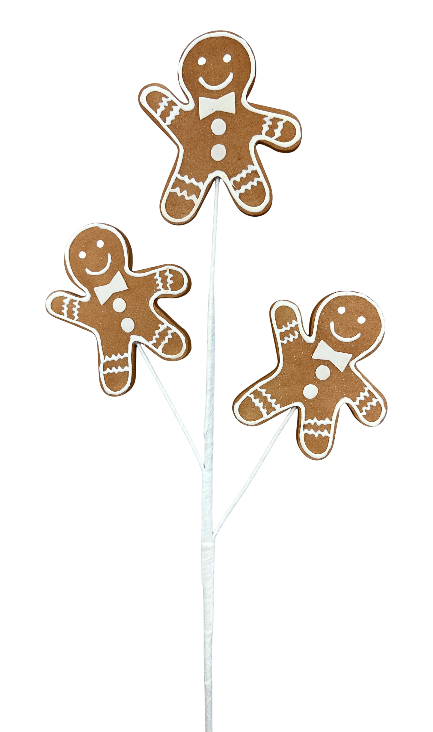 Gingerbread Man Spray x 3 H24 - 86452BN