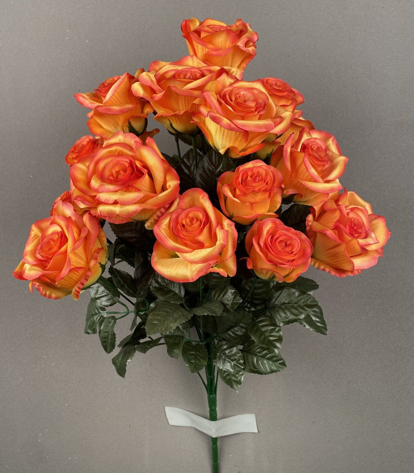 ORANGE ROSE AND BUD X18 - 95843
