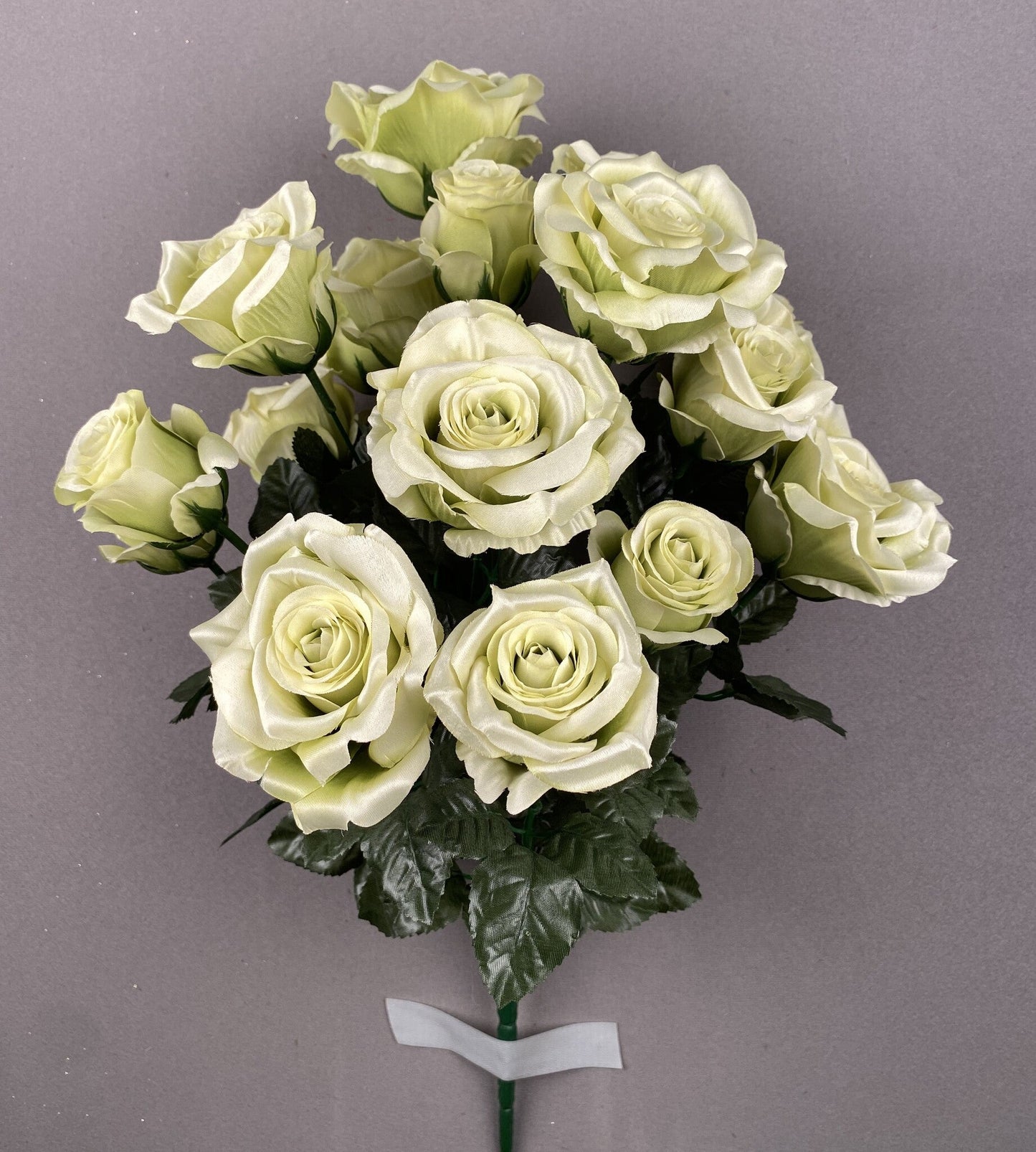 GREEN ROSE AND BUD BUSH X18 - 95850