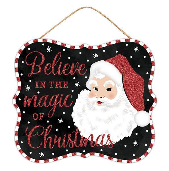 10.5"L X 9"H MAGIC OF CHRISTMAS SIGN - AP893502