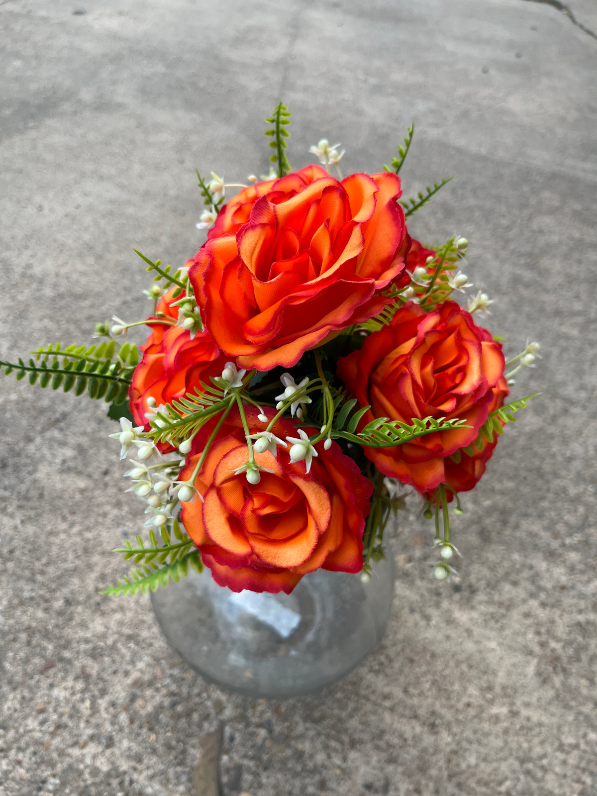 ELEGANT ROSE X 9-orange-52543